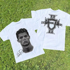 A Football Superstars Portrait Graphic T-Shirt - Pack 4x Units