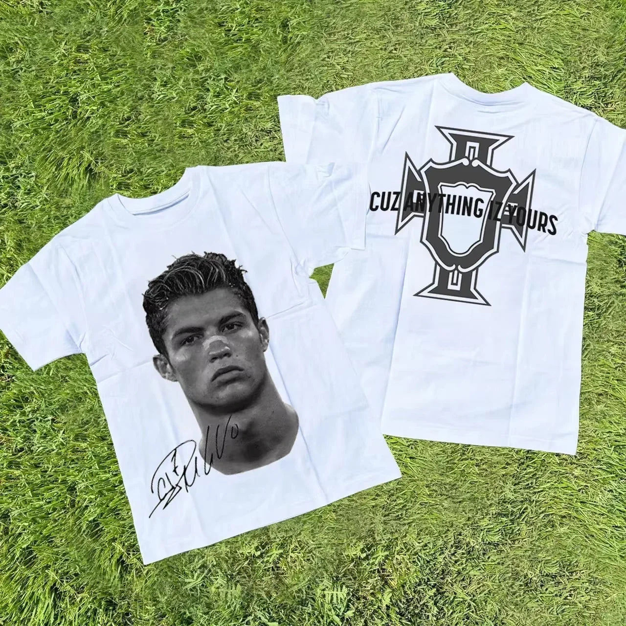 2 T-Shirt Cristiano Ronaldo Vintage Print